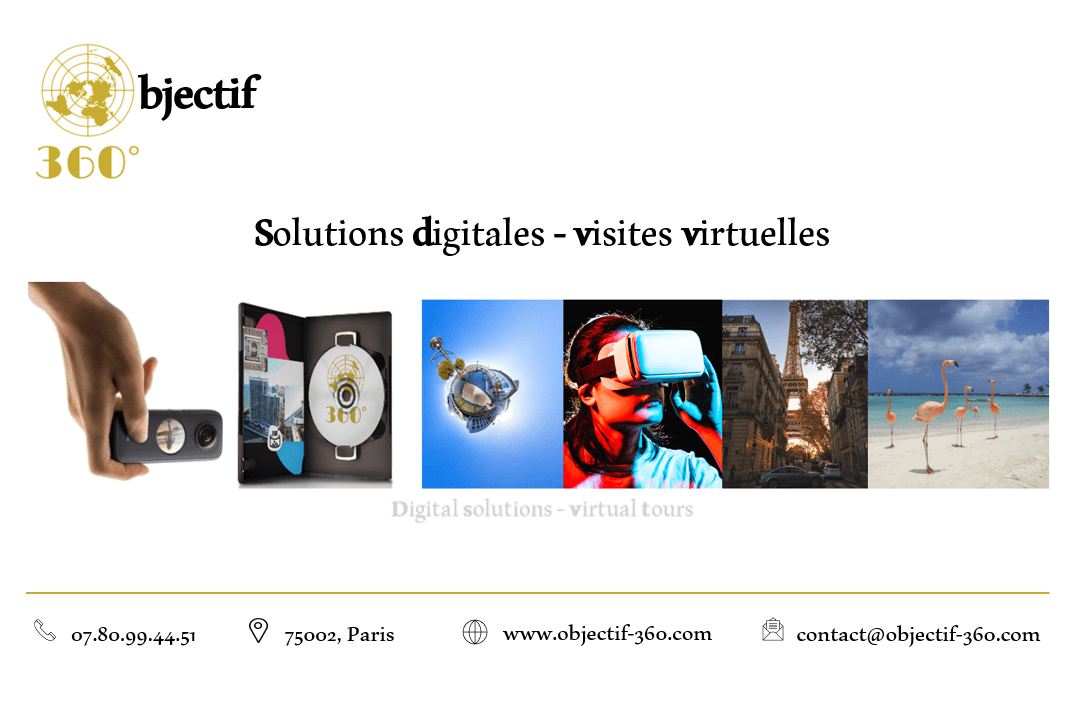 Visites virtuelles Matterport, Photos immobilières, Virtual Staging, Google maps, Logiciels